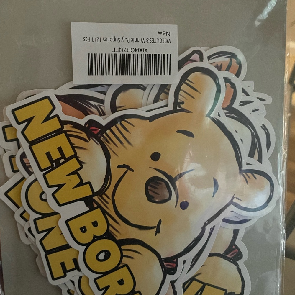Nwt Winnie the Pooh Monthly Milestone Markers